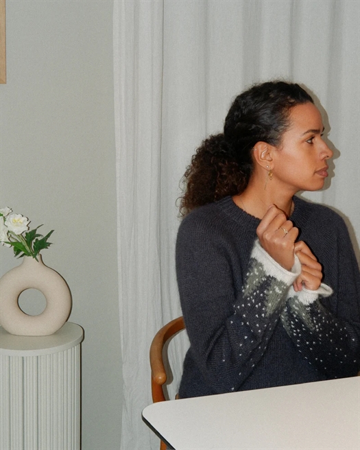 SNE SWEATER - VOKSEN fra Knitting for Olive